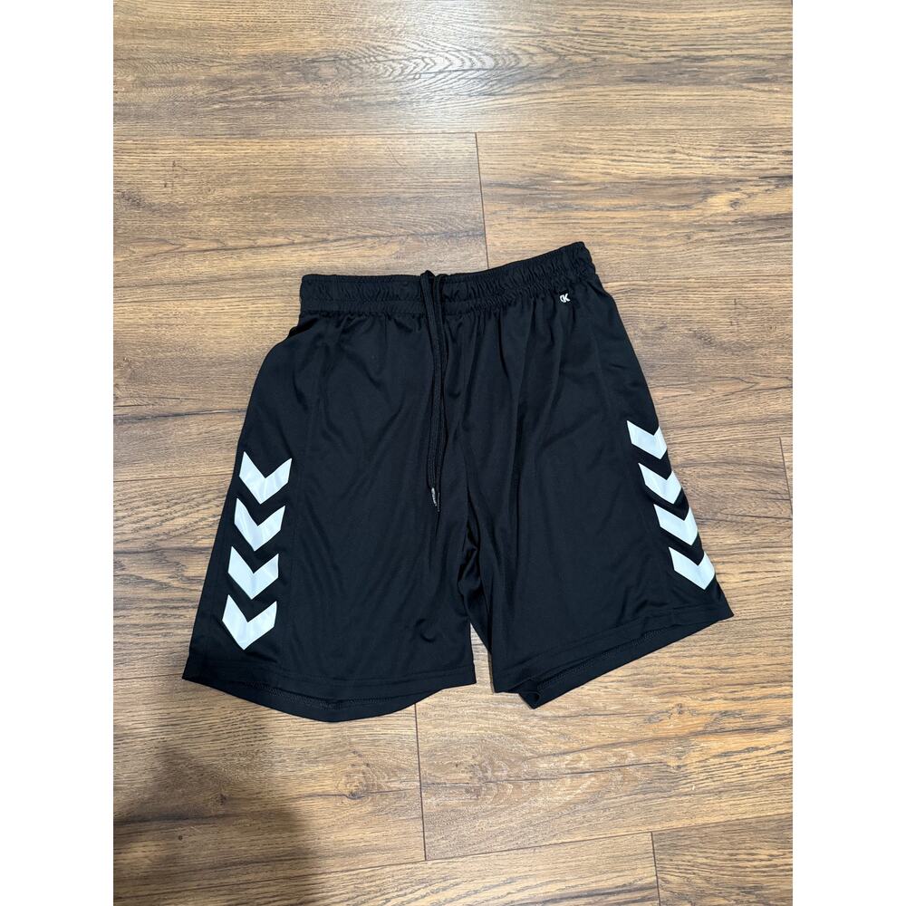 HUMMEL Boys Black Sports Shorts